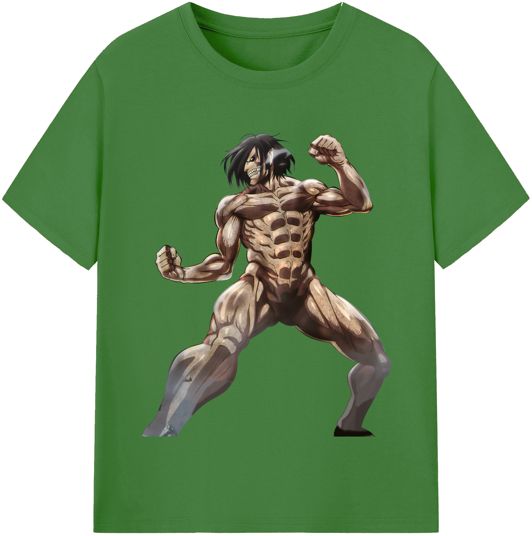 （画像用） 進撃の巨人 Attack on Titan レディースカジュアルプリントTシャツ（綿100％）